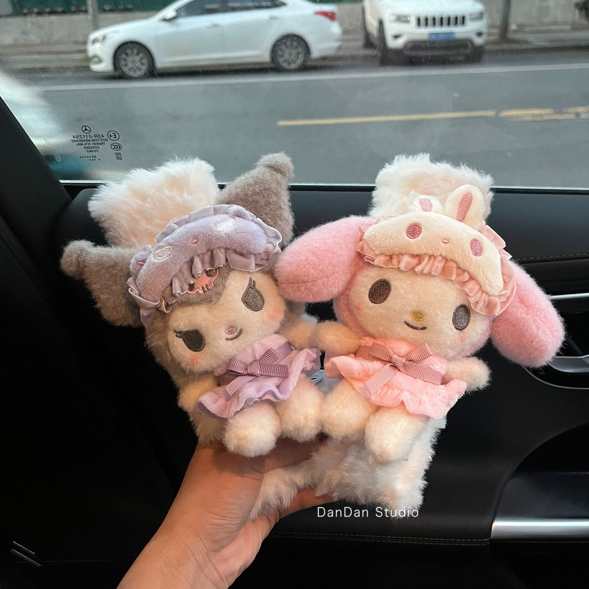 Саниro, пижама, милая маска для сна, плюшевая кукла, Cinnamoroll