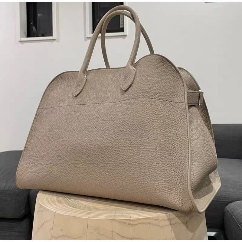 牛革レトロバッグ新型大容量トートバッグ本革百合通勤シングルショルダーバッグ女性ボストンバッグ