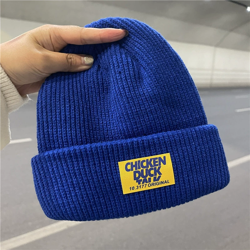 Осенняя и зимняя шерстяная шапка для детей