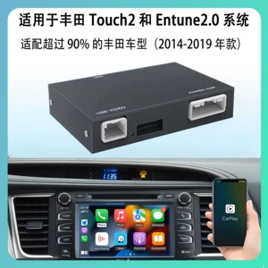Toyota üçün Simsiz Carplay/Hicar/Android Auto Orijinal Ekran Dekoder Modulu