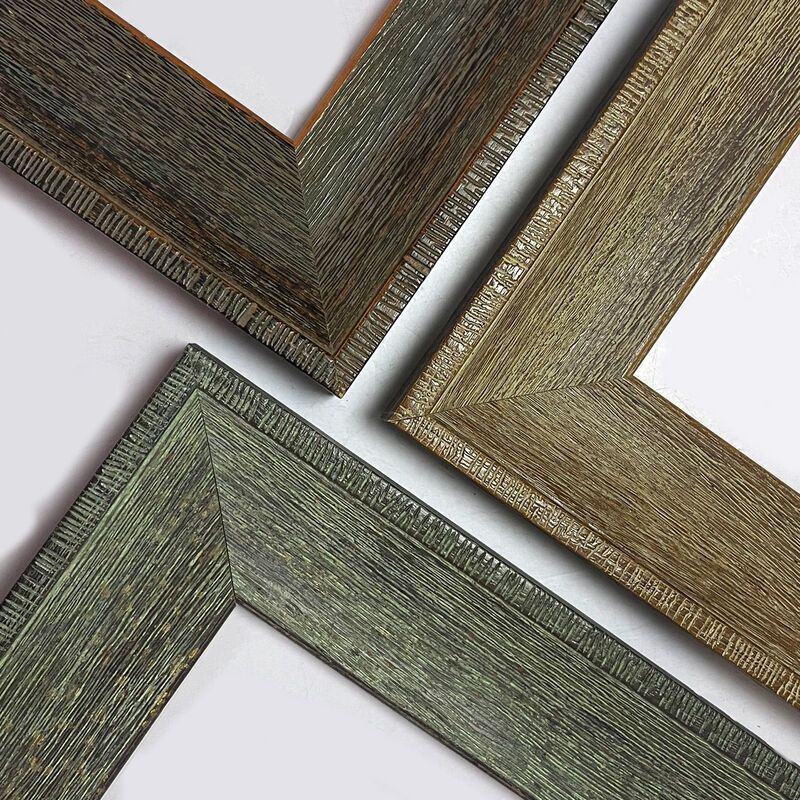 Wood texture vintage solid wood oil painting frame large size picture frame frame frame material Gallery studio consumables Wood texture vintage solid wood oil painting frame large size picture frame frame frame material Gallery studio consumables
