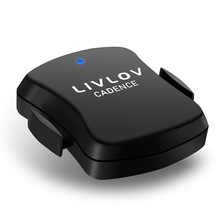 LIVLOV新款双模速度踏频器自行车码表蓝牙ANT+速度计