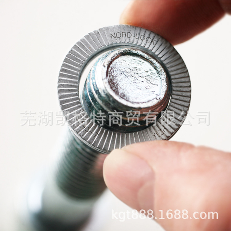 瑞典NORD-LOCK防松垫圈 防松动自锁垫片洛帝牢垫圈M6M8M10M11M12