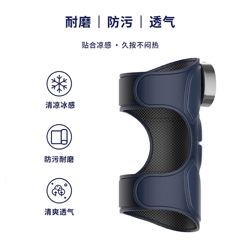 亚马逊选品  定制膝盖气囊全包围气压震动NTC智能温控热敷按摩仪气压按摩 跨境电商货源