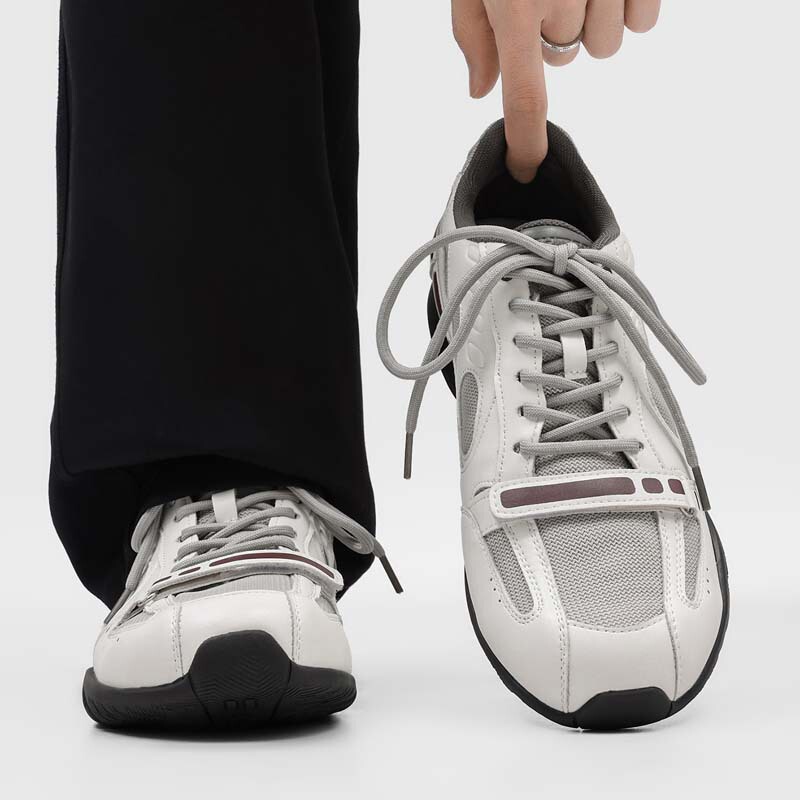 Retro Sports Style German Training Shoes, White Breathable Casual Shoes for Men, Versatile Trendy Casual Shoes for Daily Wear 202772-J Retro Sports Style German Training Shoes, White Breathable Casual Shoes for Men, Versatile Trendy Casual Shoes for Daily Wear 202772-J