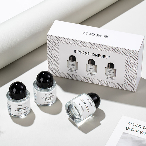 Flower Story Internet Celebrity No Man's Land Women's Rose Perfume Gift Box Set Long-lasting Eau de Toilette Cross-Border Wholesale