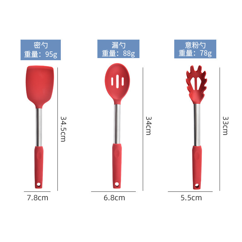 シリカゲル調理器具セット12点セット|undefined