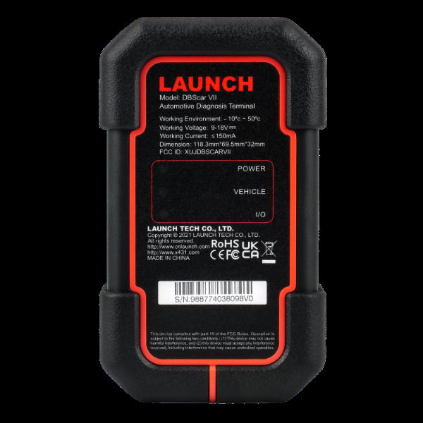 Detector de coche LAUNCH X431 PROV5.0 – diagnóstico de fallas, decodificador, exportación multilingüe