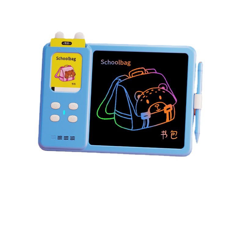 Máquina de tarjetas para niños transfronteriza Tablero de escritura a mano LCD Tablero de dibujo infantil bebé graffiti electrónico máquina de educación temprana juguete