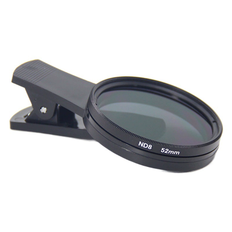 Регулируемый зеркал плотности серого цвета ND2-400 зеркал дигот ND8 дигот объектива ND1000 52 мм фильтр мобильного телефона
