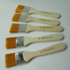 Nylon oil painting board brush No. 5 paint brush paste dust brush wood brush computer brush rubber stamp tool brush bristle brush