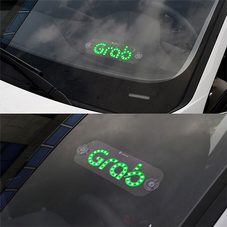In-Stock Foreign Trade Cross-Border Taxi Dome Light Grab Taxi Light Taxi Car USB Sign Light Indicator Light Didi Light