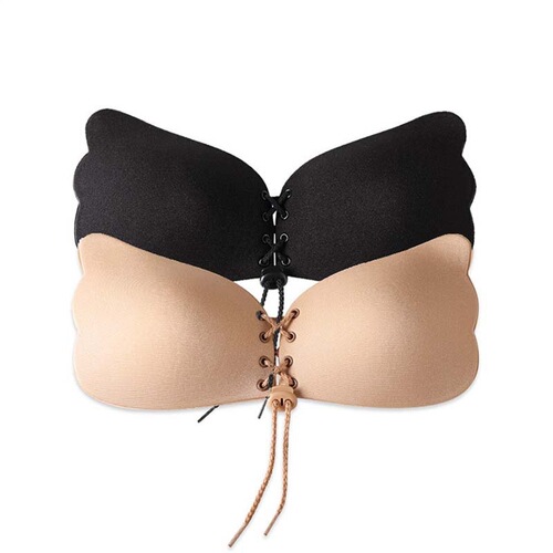 Summer breathable thin pull-up goddess breast pads, shaping nipple pads, wireless invisible, seamless women's lingerie bra