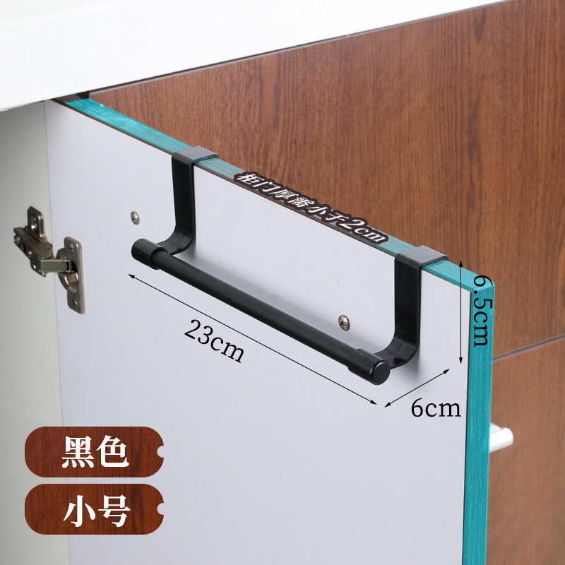 Acero inoxidable de cocina sin perforación puerta colgante trasera puerta colgante trasera puerta colgante puerta colgante estante puerta cabinet percha