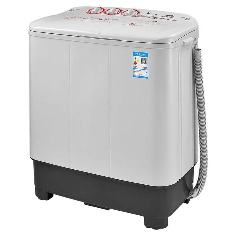 小.天鹅8公斤kg双桶双缸半自动洗衣机大容量家用小型TP80VDS08