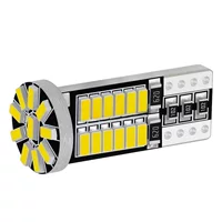Трансграничная автомобильная светодиодная лампа указателя ширины T10 3014 34SMD, лампа для чтения номерного знака, маленькая лампочка для мотоцикла