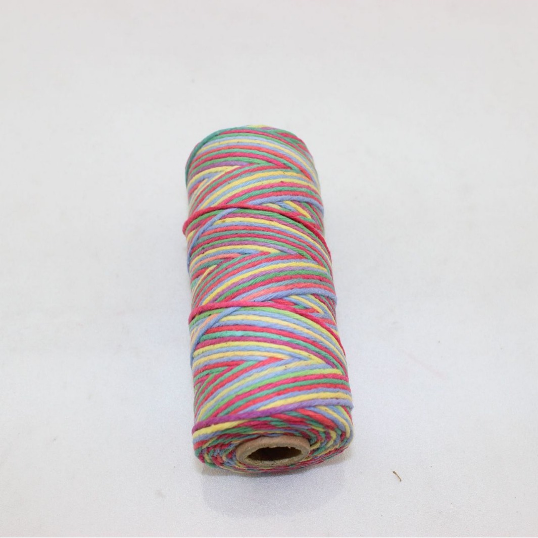 卷筒包装的棉线 彩色DIY 烘焙 派对 宴会装饰用线