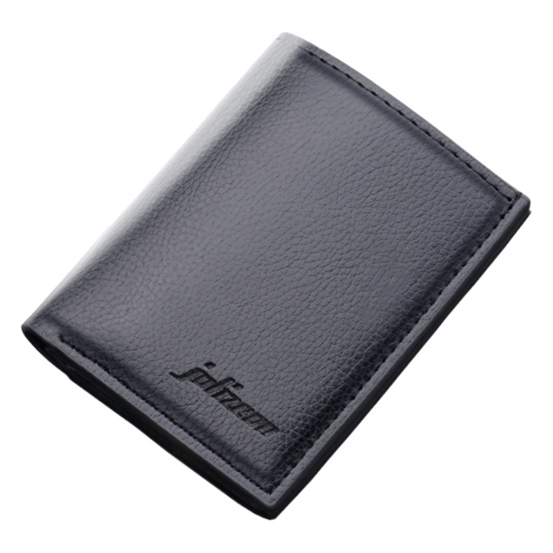 La cartera pequeña corta de los hombres de la cartera vertical puede contener la cartera ultrafina de los hombres de la cartera de los hombres de la licencia de conducir