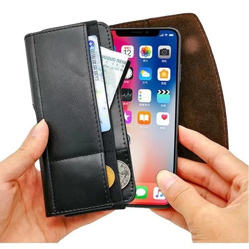 Suitable for Huawei X40 Men's Wear Leather Multi-Function Waist Phone Bag Honor 8XMAX Case