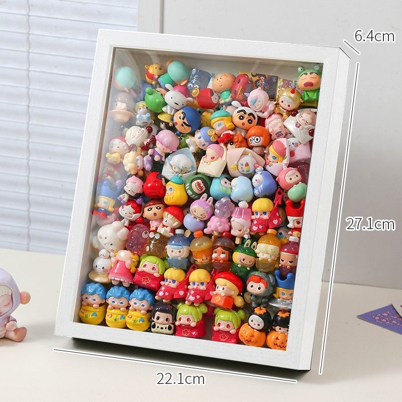 Marco hueco estereoscópico muñeca caja ciega muñeca diy creativa hecha a mano decoración marco de exhibición