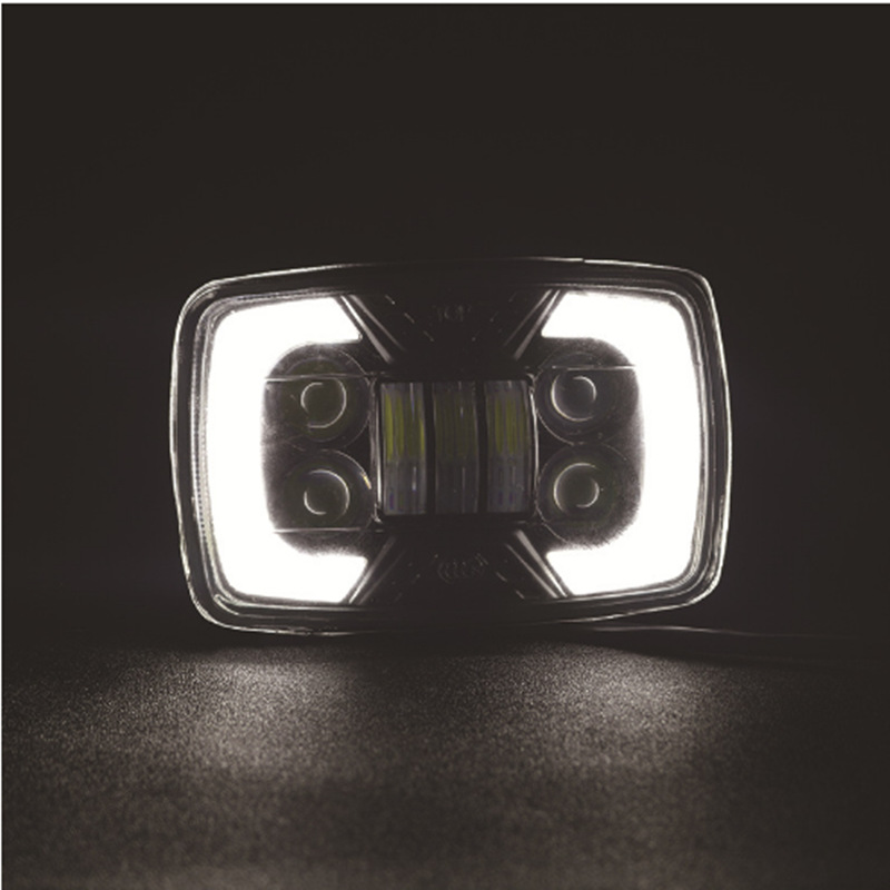 CD70 cg125 faro de motocicleta faro LED ojo ángel vehículo eléctrico transformado faro