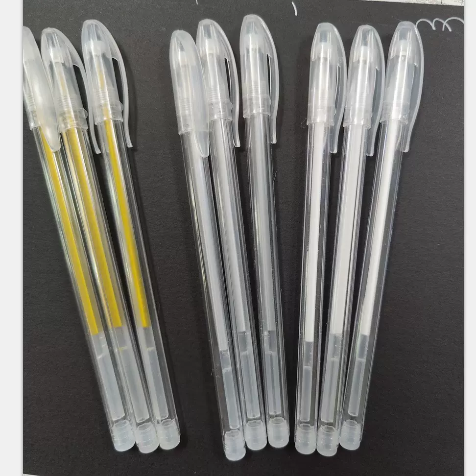 跨境白金银色高光笔 黑卡纸专用绘画DIY手账为学生用可换芯中性笔