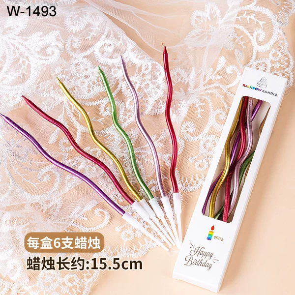 Curve candle color