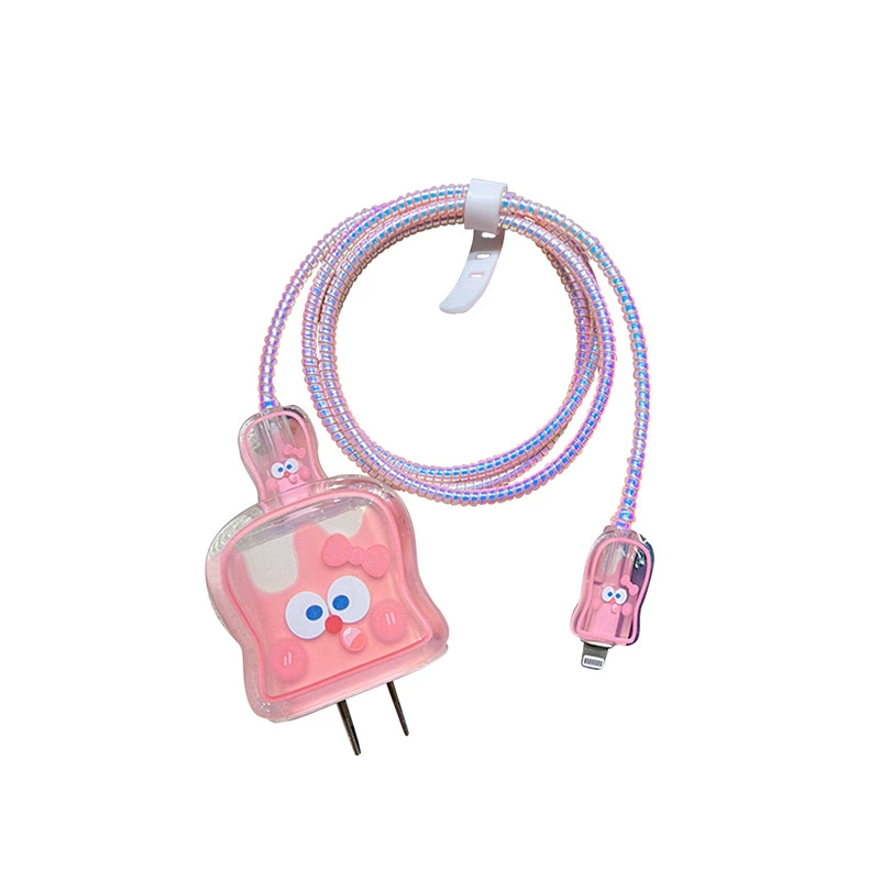 Apple, iPhone13, cute protective case, charger, protective charging cable