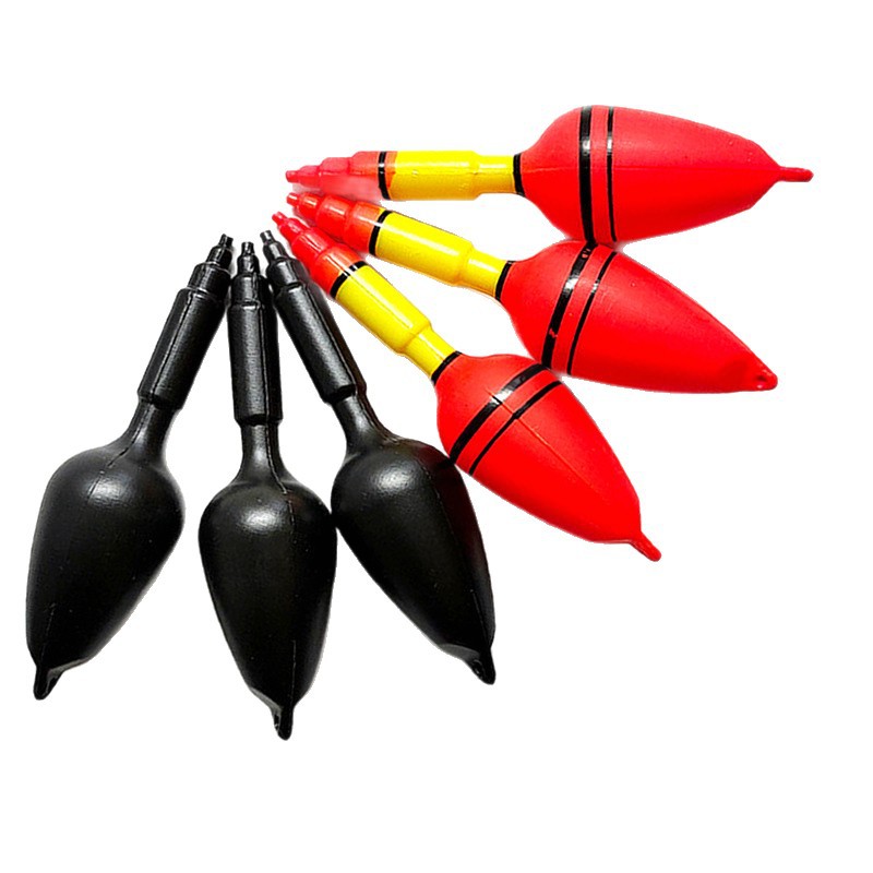 Plastic Sea Fishing, Big Belly Float, Reservoir Fishing Float, Large Sea Float, Fish Float, Eye-Catching Float, Red Flag Fish Float