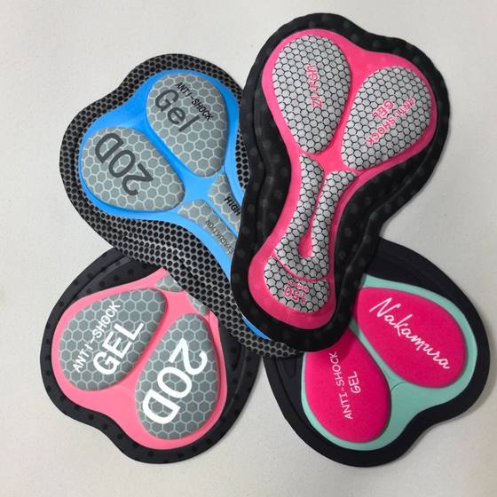 Women's riding clothes cushion color random factory production direct development and development of silicone pants pad