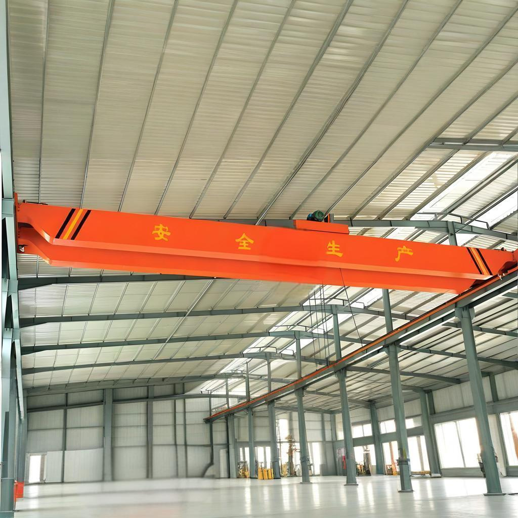 LH10吨电动葫芦双梁桥式起重机物流仓库桥式行车机械吊车天车