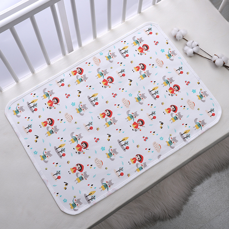 Pure Cotton Diaper Pad Washable Breathable Newborn Summer Diaper Baby Waterproof Mattress Nursing Pad Menstrual Aunt E18
