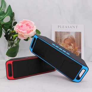 Sc208 Mini Bluetooth Speaker Card Player Outdoor Portable Wireless Subwoofer Home Desktop Speaker
