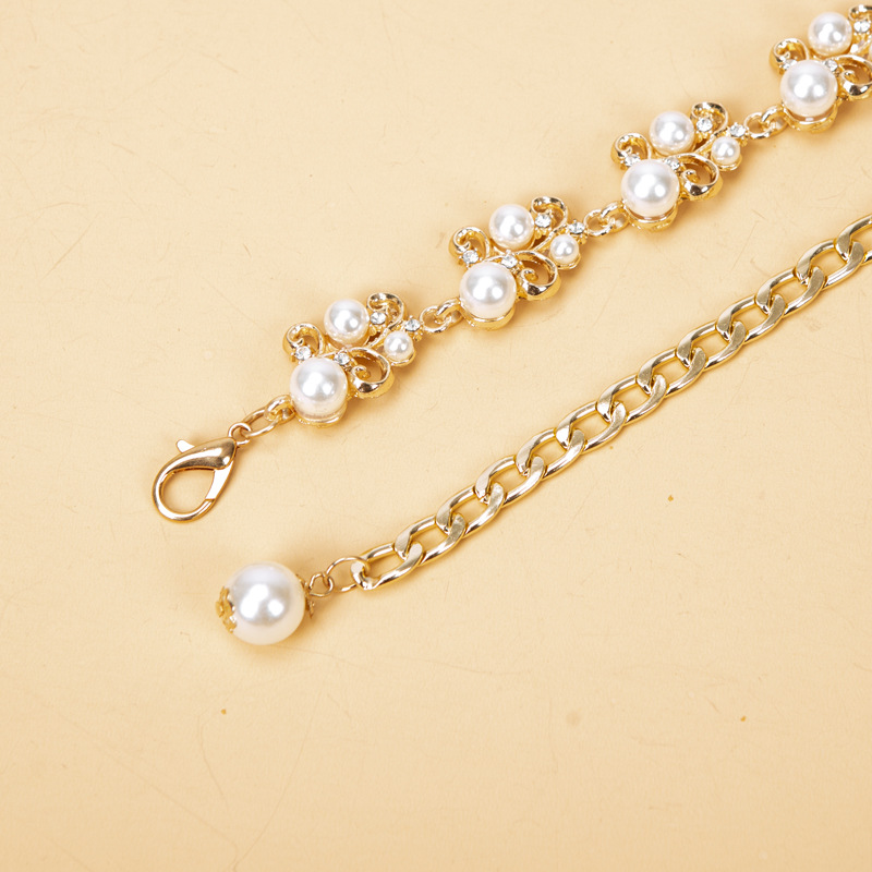 Novo cinto japonês doce pérola feminino metal corrente de cintura fina com decoração de vestido versátil cinto de corrente personalizado estreito feminino_voghion.com