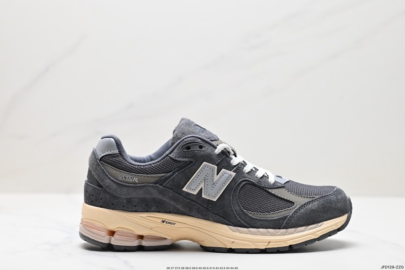 莆田靴ピュアオリジナル NB2002 クラシックオリジナルグレーレトロメンズとレディースシューズファッションお父さん靴カジュアルスポーツランニングシューズ|undefined