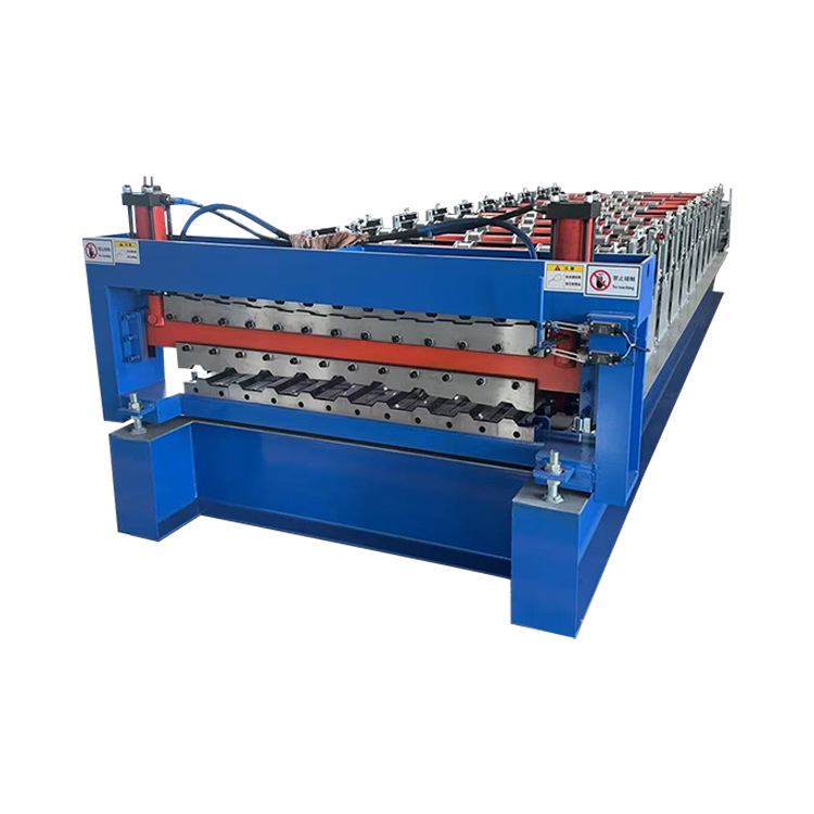 Fabricante automático de prensado de baldosas de doble capa suministra 840 / 900 transfronterizo especial máquina de doblado en frío para baldosas de acero de color