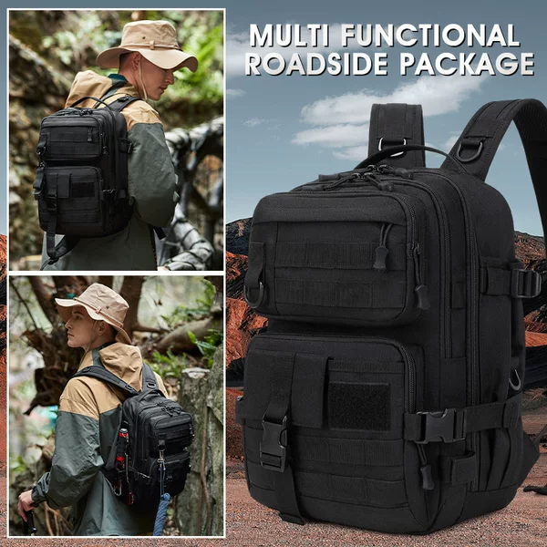 New cross-border tactical backpack for outdoor multifunctional hiking, mountaineering, and travel; city motorcycle waterproof riding bag
