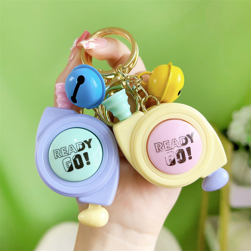 Creative Rhythm Master Game Console Keychain Mini Electronic Game Console Interactive Game Toy Small Pendant Wholesale