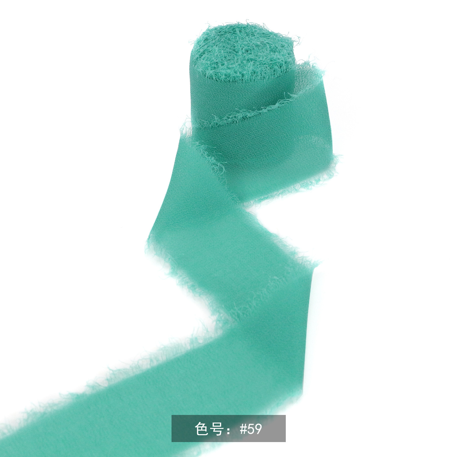 Venta al por mayor de gasa deshilachada cinta deshilachada ramo de la boda encaje de tela hecha a mano perla cinturón de gasa