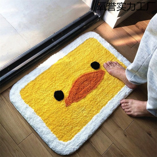 Japanese Cute Bathroom Non-Slip Mat Door Mat Bedroom Entrance Mat Home Blanket Absorbent Mat Bathroom Floor Mat
