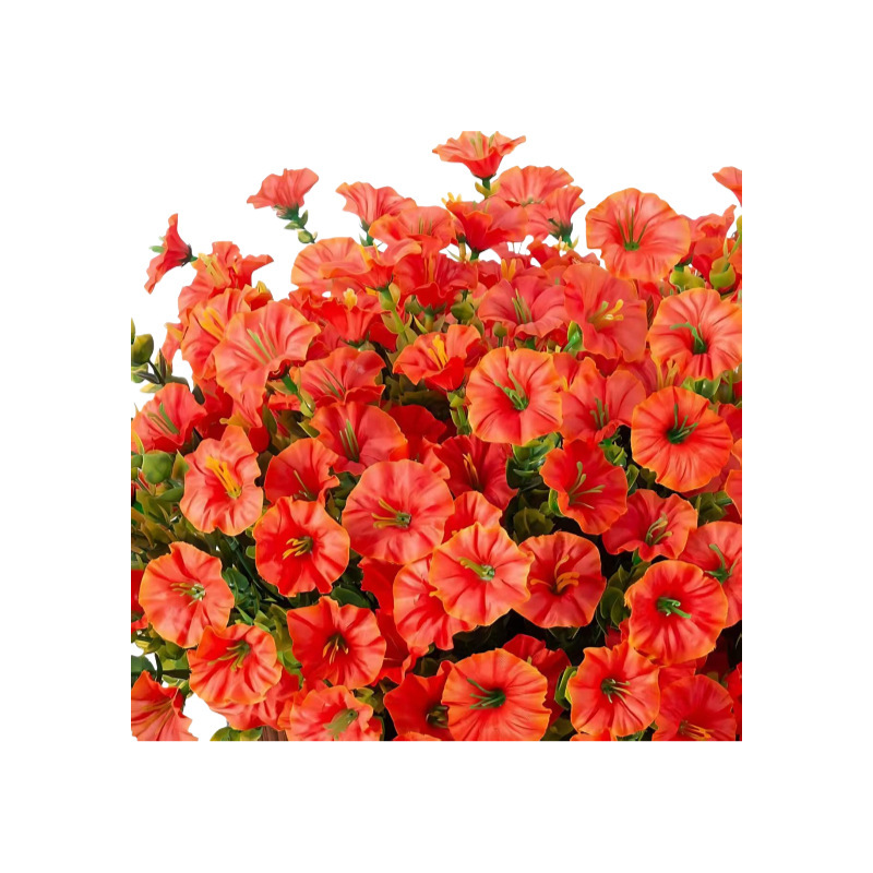 Artificial Flowers Bouquet Violet Eucalyptus Flower Decor Home_voghion.com