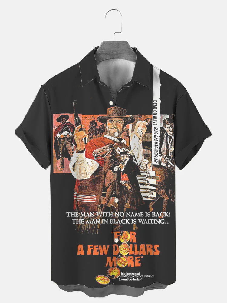 Trend de moda para hombres transfronterizos Camisa de manga corta hawaiana Camisa estampada digital 3D Transfronteriza Amazon