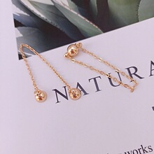 14K��ɫ��A�ΰ�ȫ朴��F����β朽ӷ�Ó�����F�����diy�Ʒ���