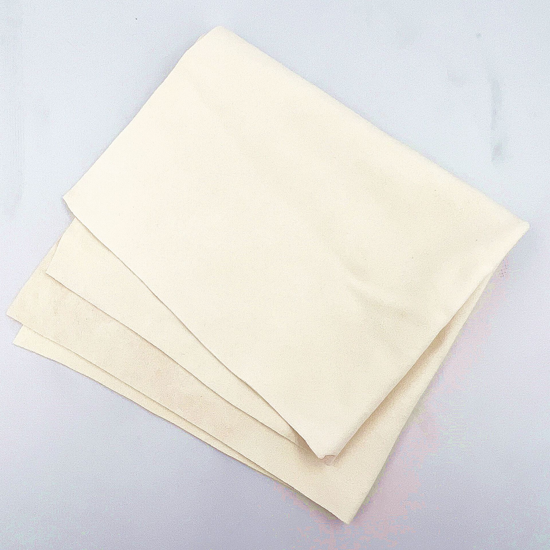 修表工具 鹿皮 鹿皮擦拭布 钟表保养清洁巾 手表清洁布 30*30CM