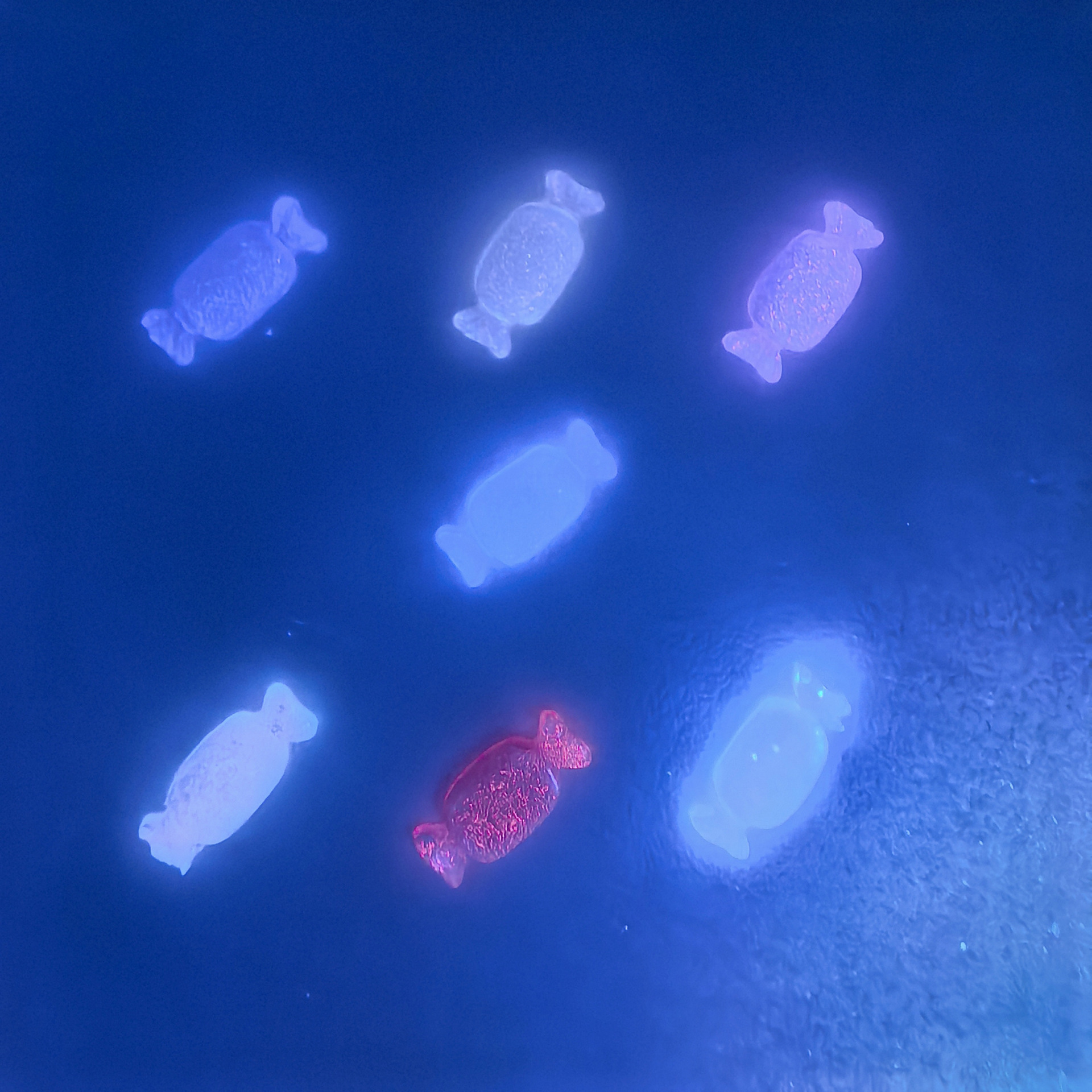 穿戴甲配饰网红冰透细闪立体糖果美甲饰品树脂食玩饰品diy饰品