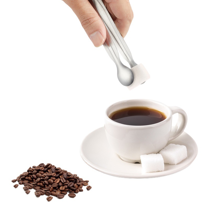 Mini al aire libre casa restaurante bar Acero inoxidable cubo de hielo clip de café Cubo de azúcar clip de alimentos