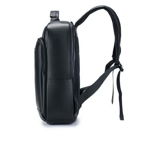 Genuine leather backpack for men, versatile for business commuting, large capacity, multifunctional genuine cowhide 15-inch high-end computer backpack