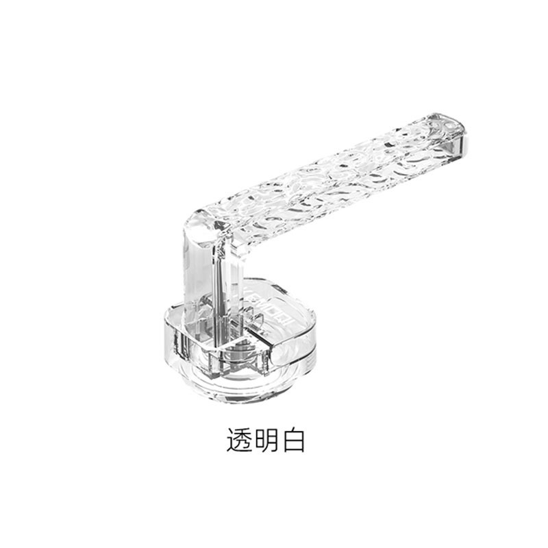 크리스탈 클리어 화이트 [흡착컵 골판지 후크]