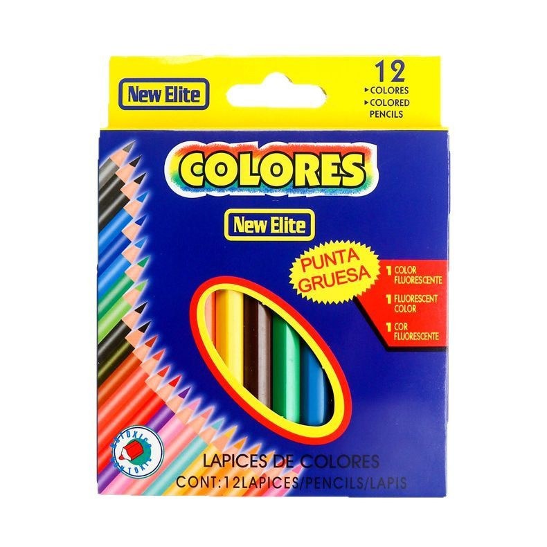 Aceite de plomo de color 24 colores 36 colores en caja para estudiantes y niños dibujo de dibujo especial con plomo de color conjunto de relleno al por mayor