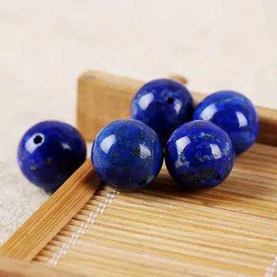 7A Natural Raw Lapis Lazuli Zərgərlik ara hissələri